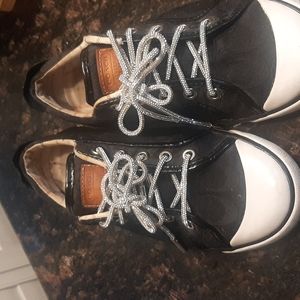 Vintage Coach tennis shoes with cystal shoes lace size 6.5